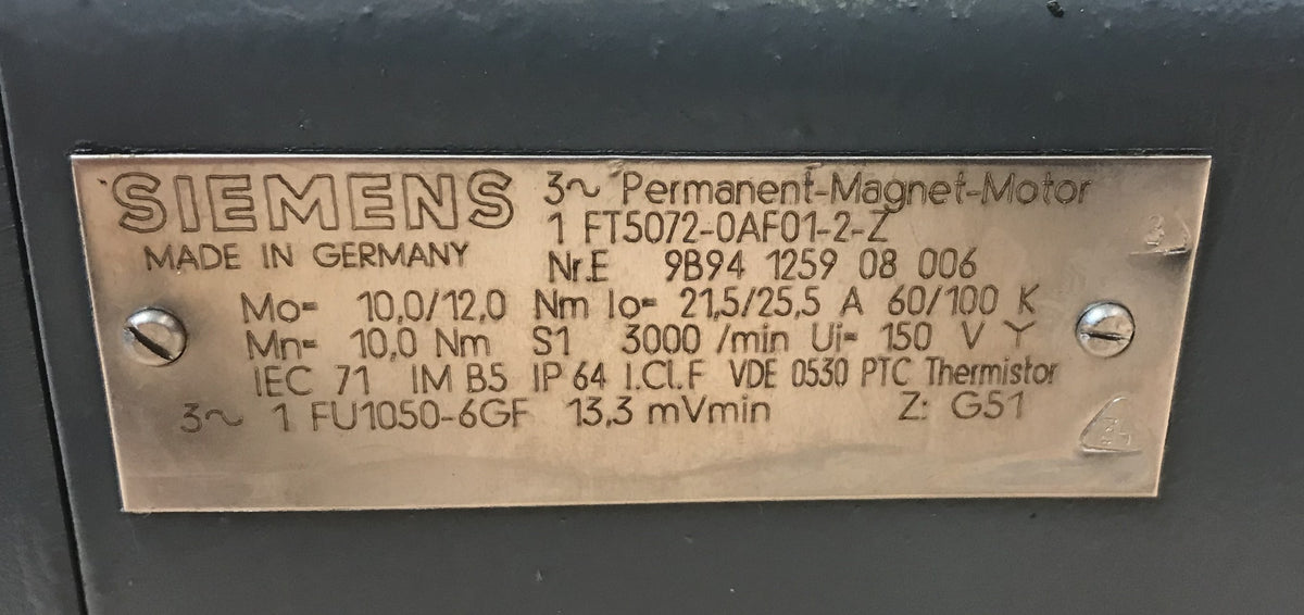 1FT5072-0AF01-2-Z  Z: G51