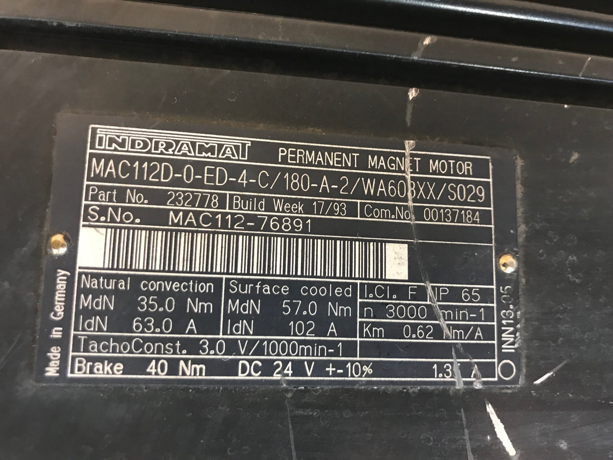 MAC112D-0-ED-4-C/180-A-2/WA806XX/S029